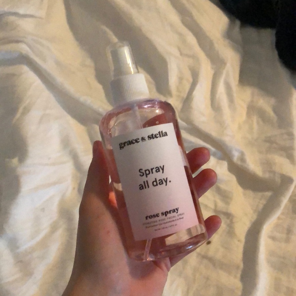 Rose facial spray